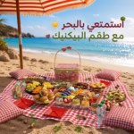 طقم بيكنيك راقٍ بتصميم كلاسيكي