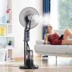 ⁦Kraft line VENTILATEUR BRUMISATEUR AVEC TELECOMMANDE⁩ - الصورة ⁦3⁩