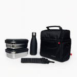 ⁦Lunch Box inox Isotherme avec Sac⁩ - الصورة ⁦5⁩