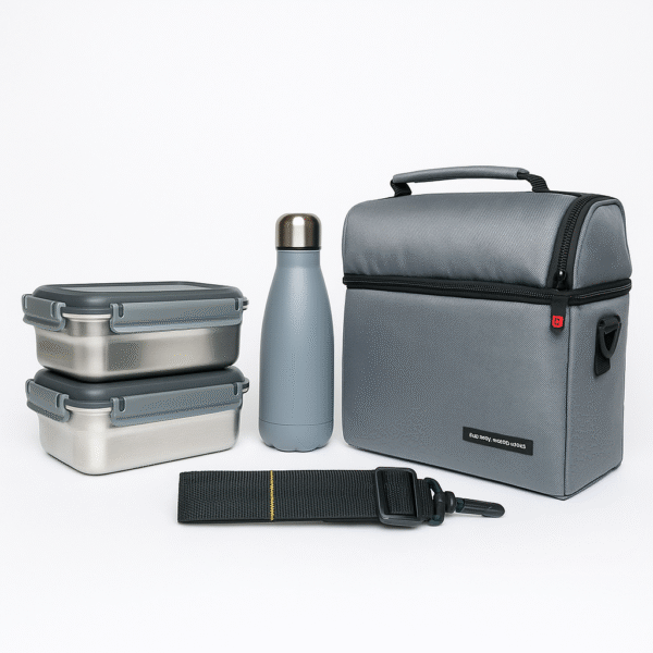 Lunch Box inox Isotherme avec Sac