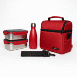 ⁦Lunch Box inox Isotherme avec Sac⁩ - الصورة ⁦4⁩