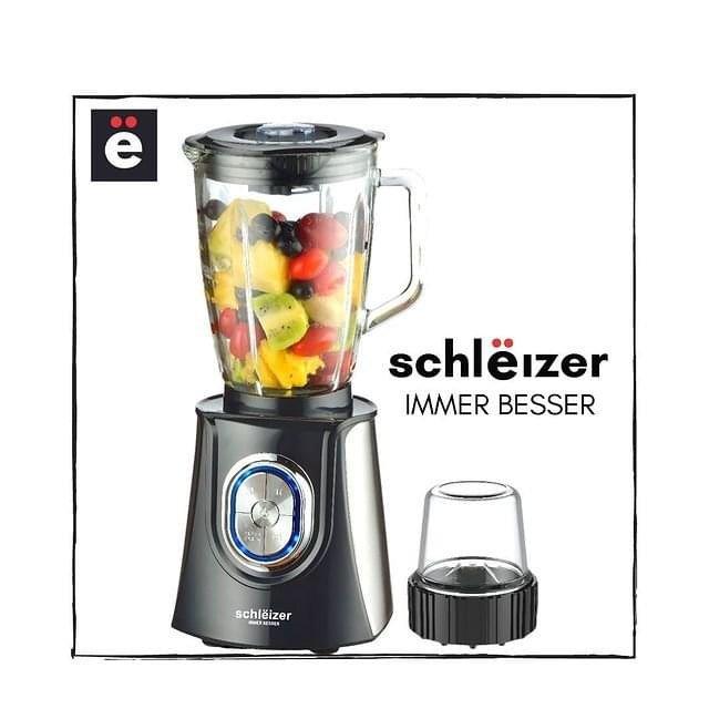 ⁦schlëizer Grand Blender mixeur1,8 L GERMANY - touches switch avec LED Light⁩ - الصورة ⁦1⁩