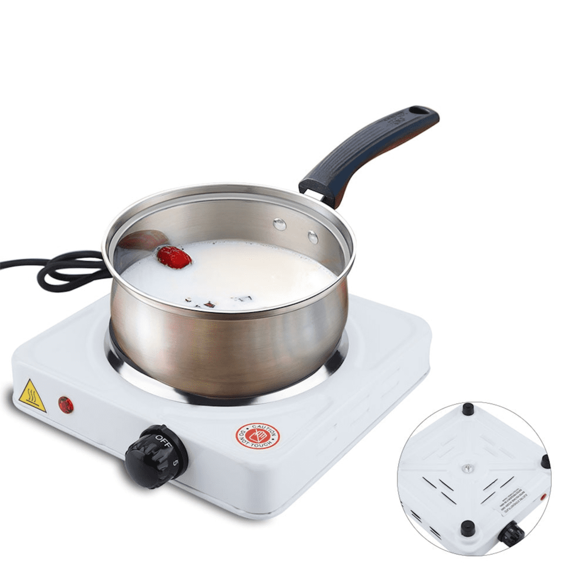 ⁦BONANA Plaque de cuisson électrique 1000w réchaud 1 feux⁩ - الصورة ⁦1⁩