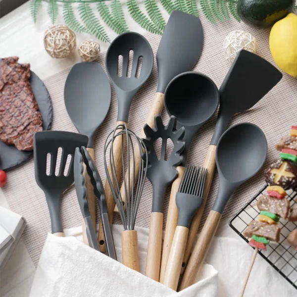 Kit de cuisine 12 pièces en silicone